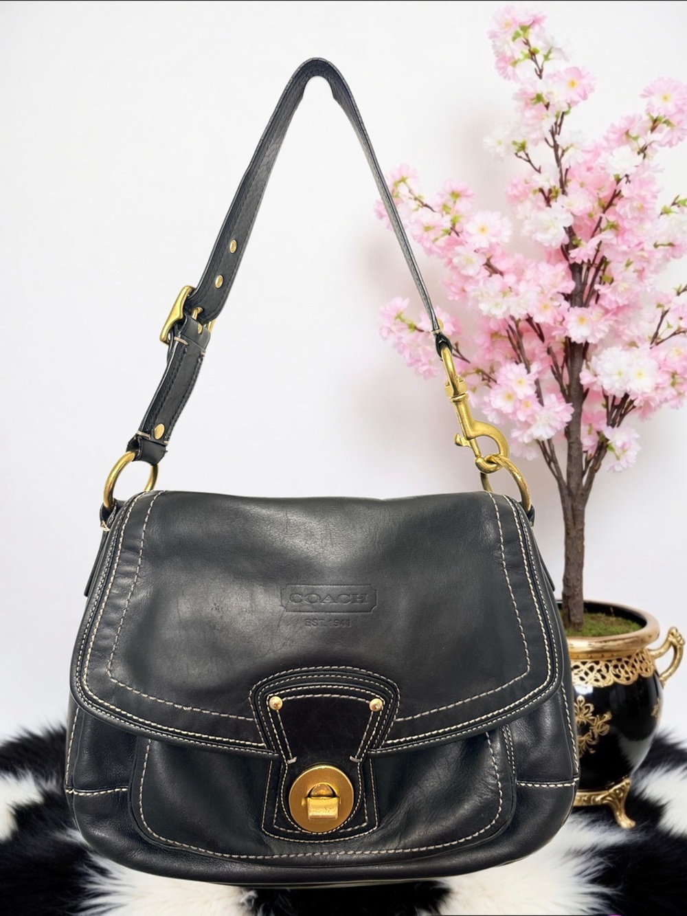 Y2K COACH LEGACY ALI TURNLOCK BAG